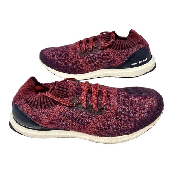 Adidas UltraBoost Uncaged Burgundy Running Shoes Mens Size 13 Lace Up BA9617 '16 - Picture 4 of 14